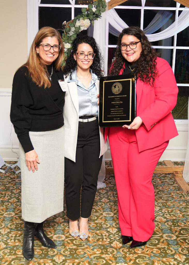 Hyland Levin Shapiro Attorneys Attend Burlington County Bar Association Awards Gala